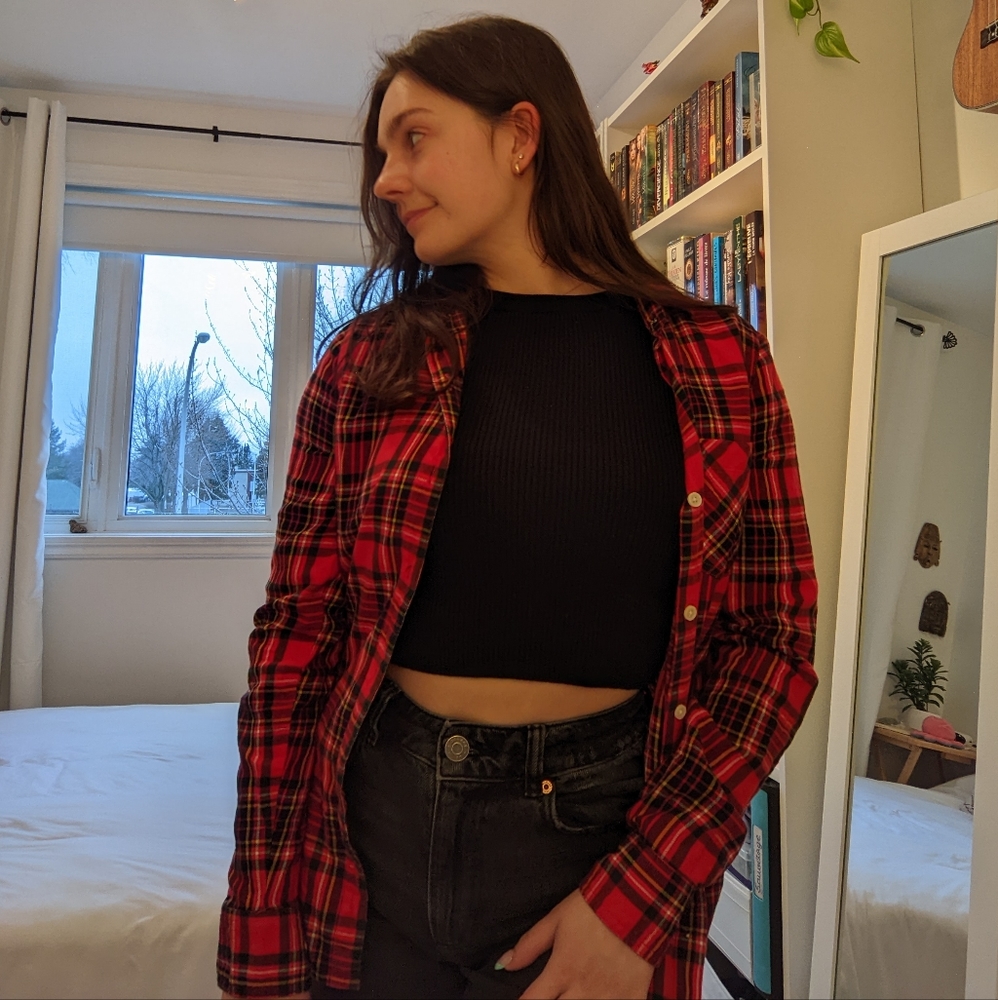 Red Plaid Jacket